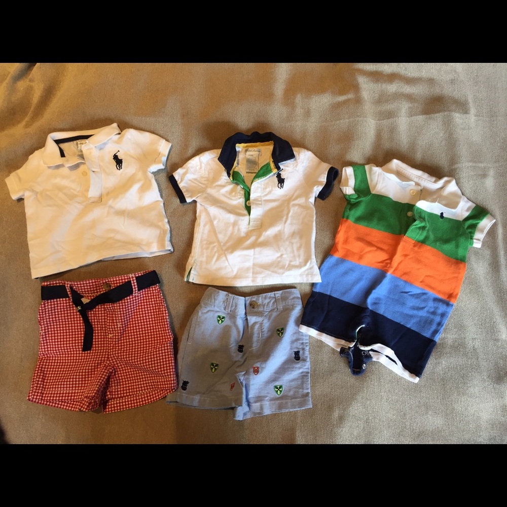 Ralph Lauren 5-piece Baby Boy bundle (6 month)