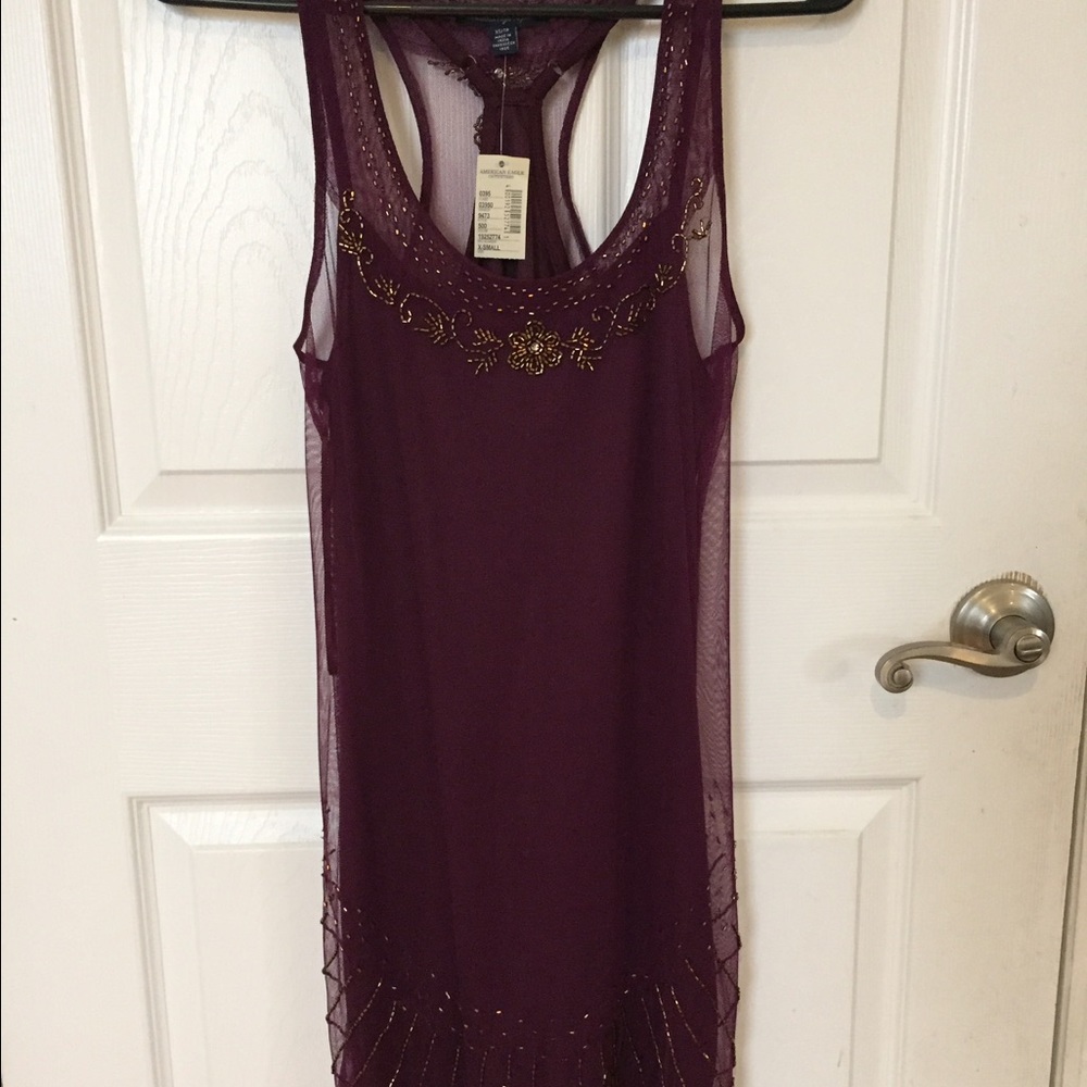 Brand NWT American eagle purple dress!