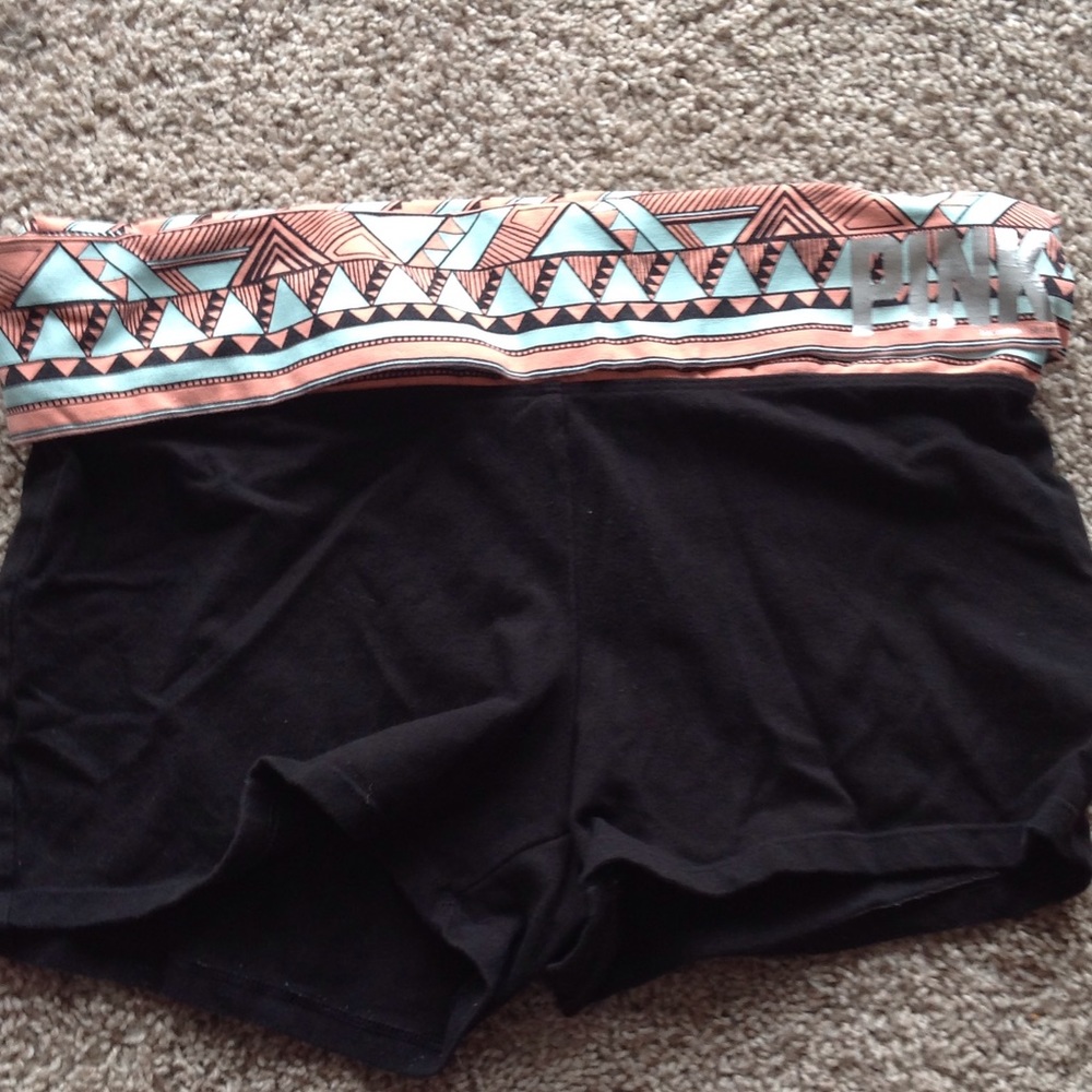 Victoria secret pink yoga shorts