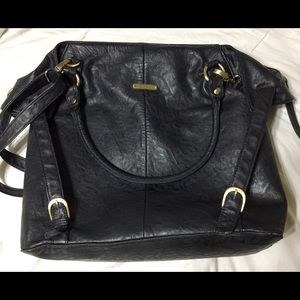 timi & leslie black large purse/diaper bag