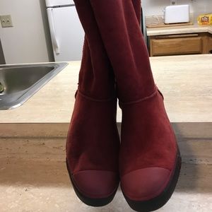 RED UGG BOOTS