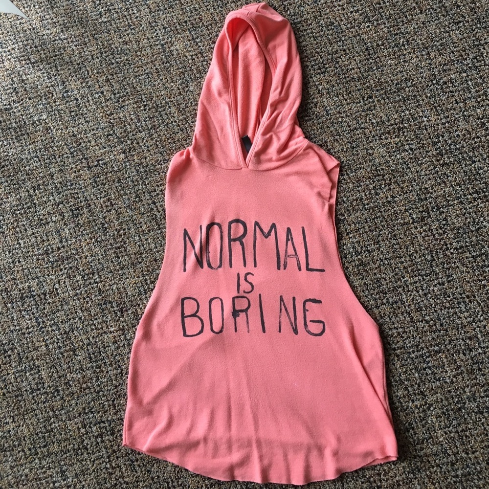 Normal is boring tank top