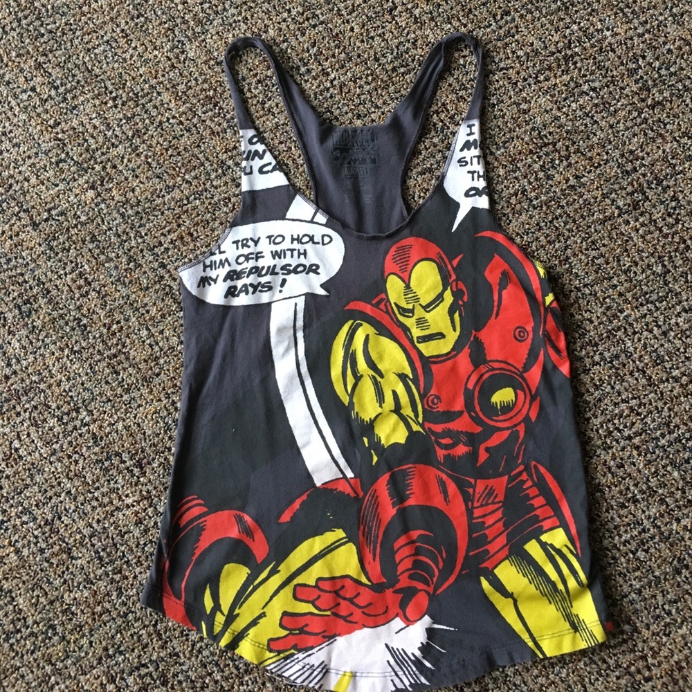 Iron man tank top