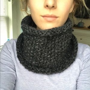 Beautiful hand knit cowl scarf!