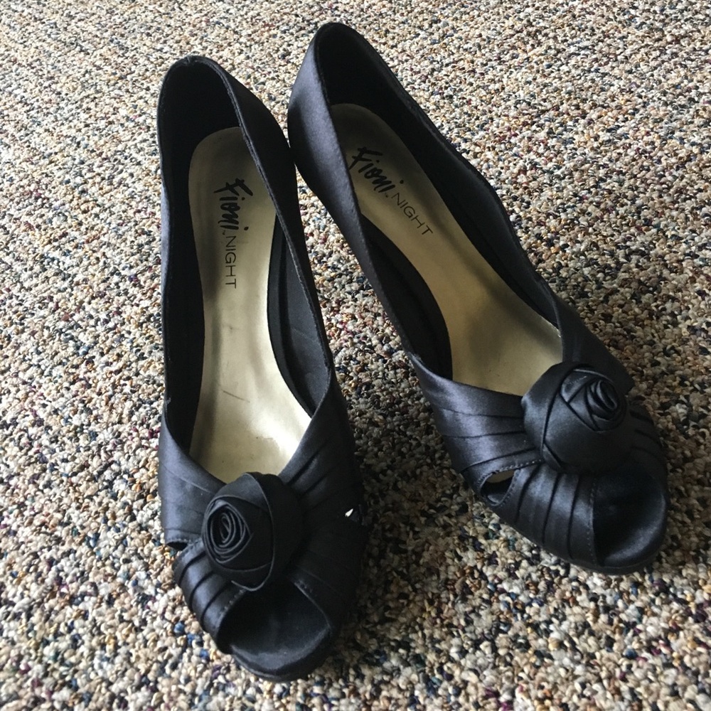 Black heels