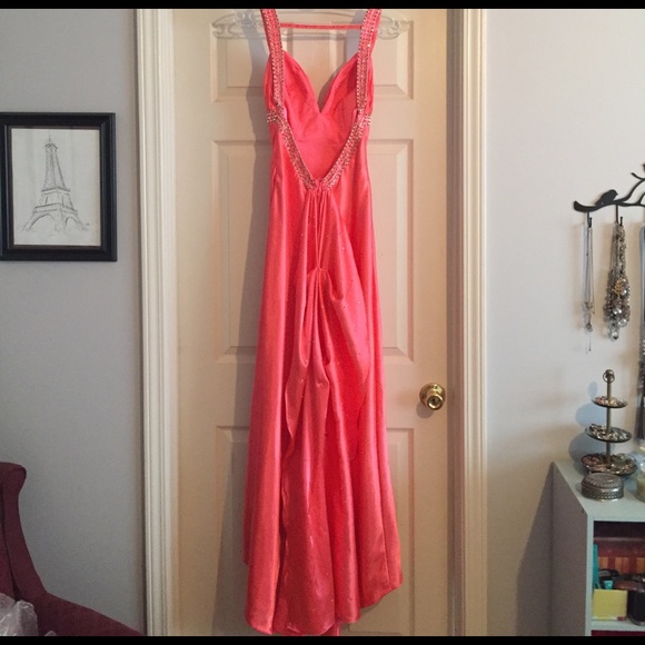 Pink prom dress - Picture 3 of 4