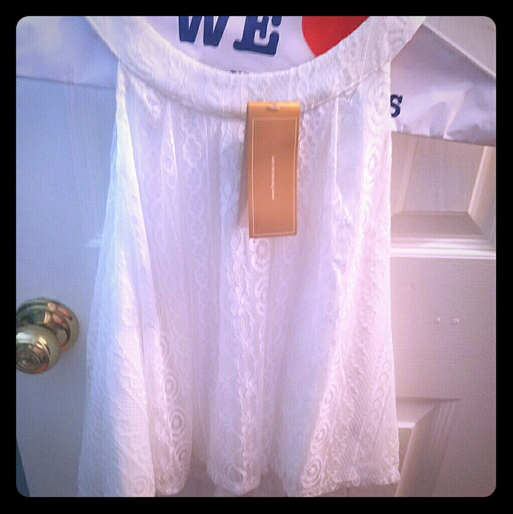 Cute white crop top
