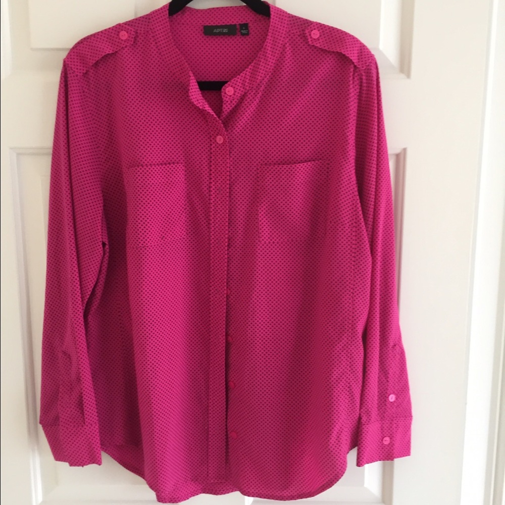 Pretty in pink blouse!