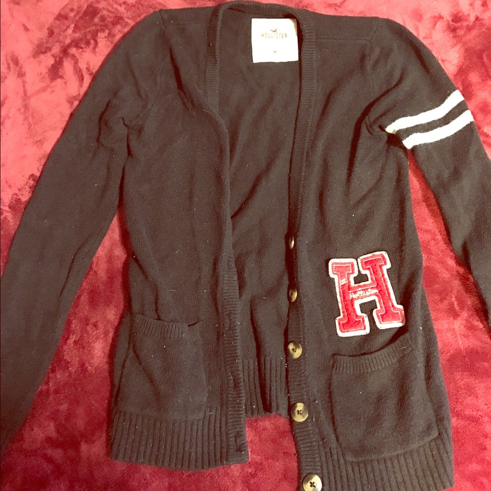 Medium Hollister Varsity Cardigan