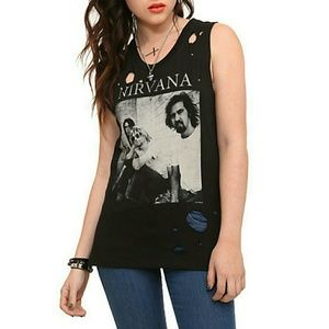 Nirvana Destroyed Sleeveless Top