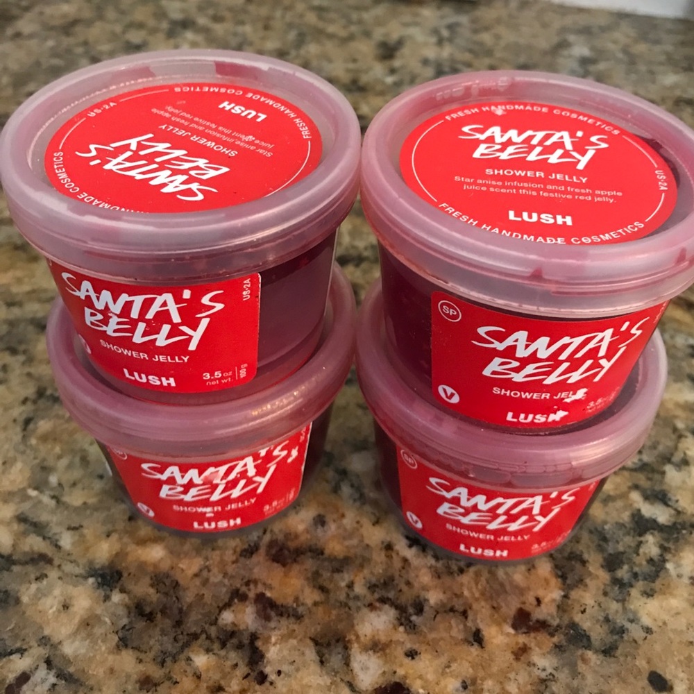 Lush shower jellies (4)