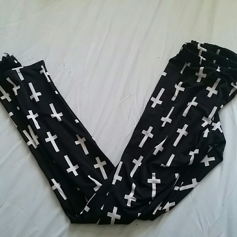 Cross leggings