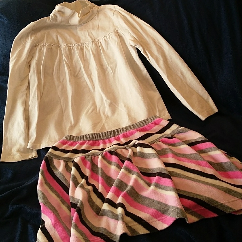 Shirt and skirt combo