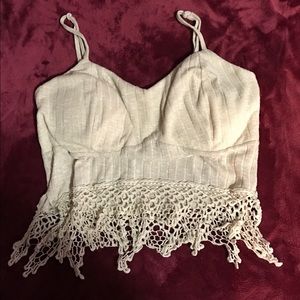 Large Crop Top Charlotte Russe