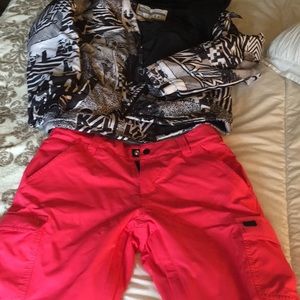 Snowboarding outfit