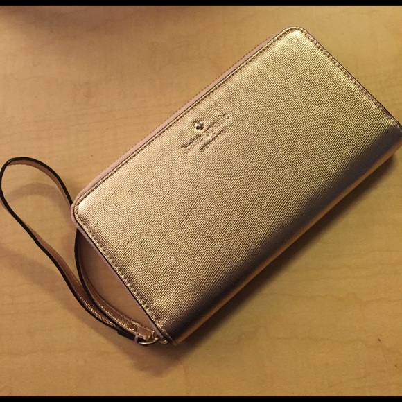 Kate spade ROSE GOLDEN wallet - Picture 2 of 3