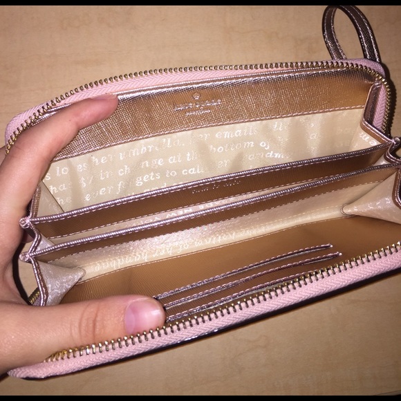 Kate spade ROSE GOLDEN wallet - Picture 3 of 3