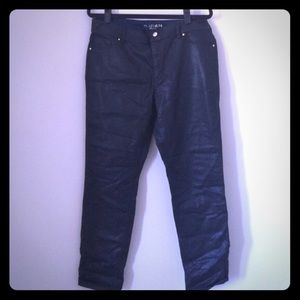 Chicos platinum wax jeans