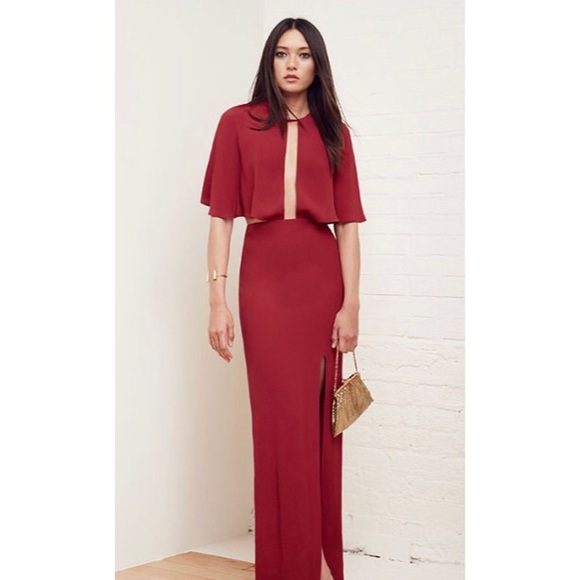 Reformation Dresses & Skirts - ➡NWT Reformation Alyssa Dress in Cherry Bomb⬅