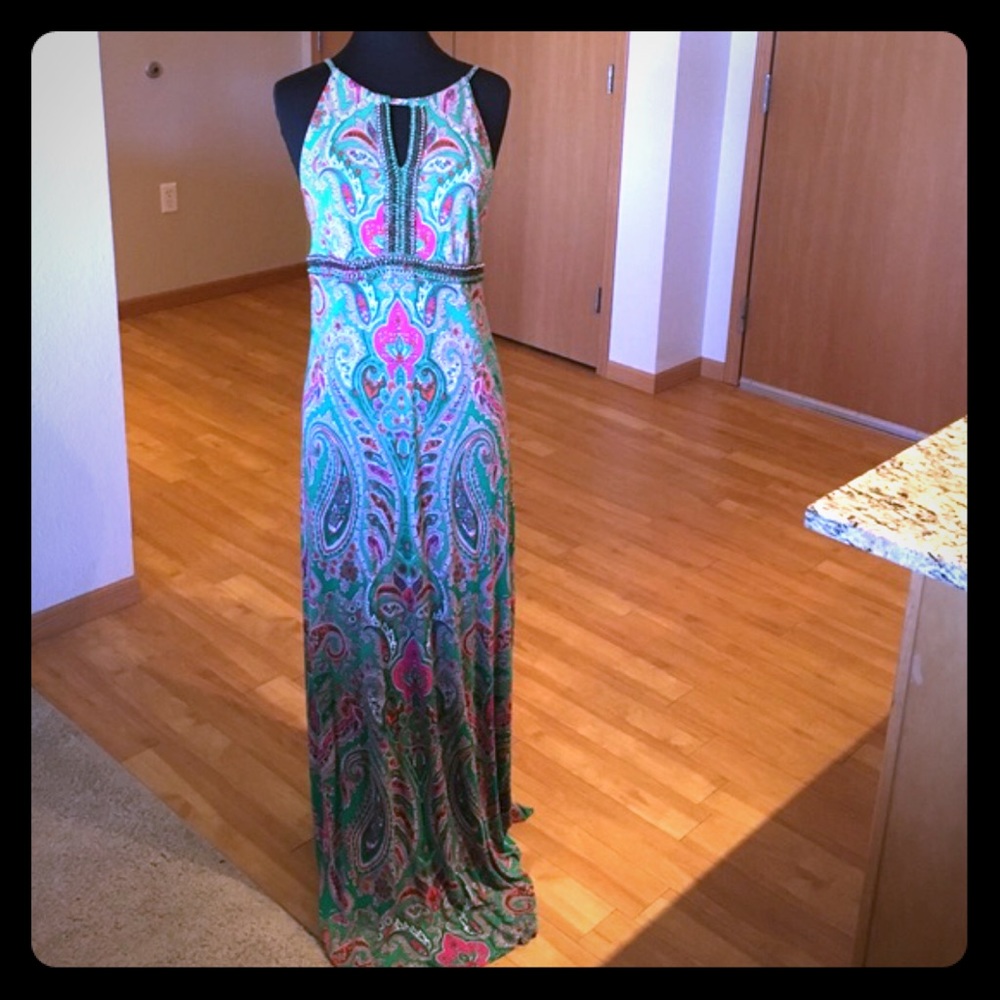 GREAT GREEN MAXI DRESS