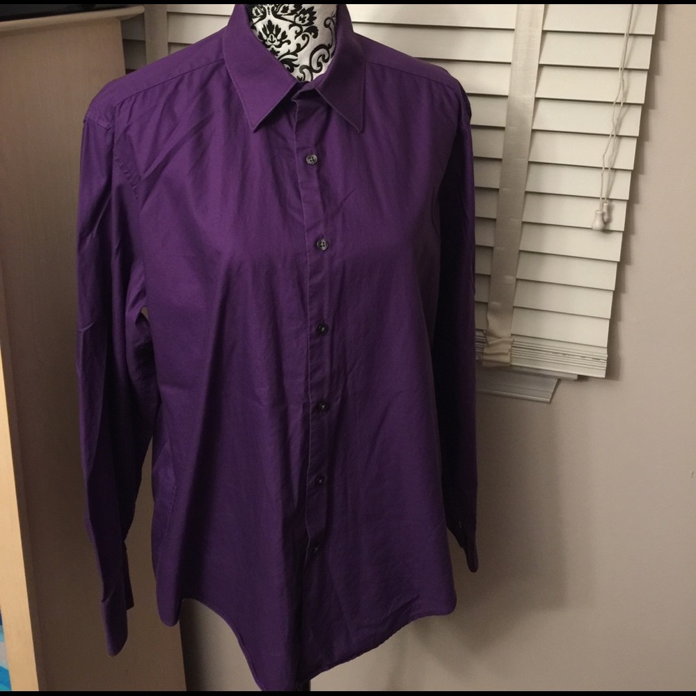 DKNY Men's button down slim fit shirt