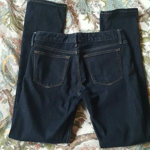 GAP Real Straight size 27r, dark wash jeans