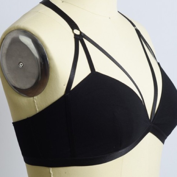 👆LAST ONE👆plus size bondage strappy Bralette - Picture 5 of 6