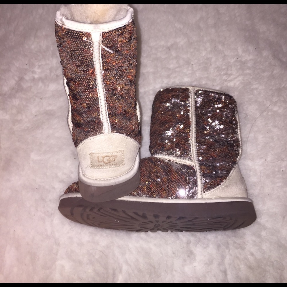 Sequin Ugg Boots
