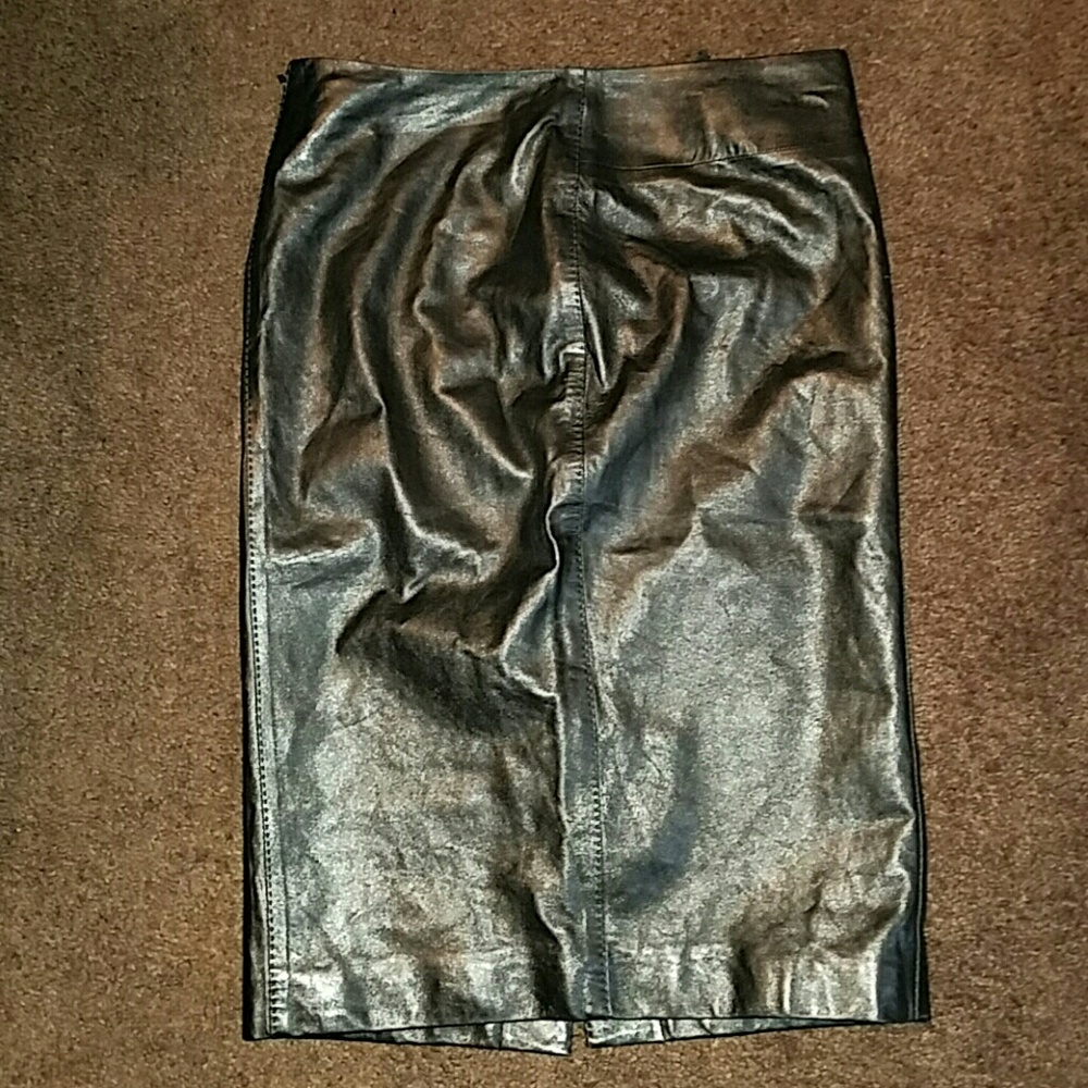 Authentic leather GUCCI SHIRT
