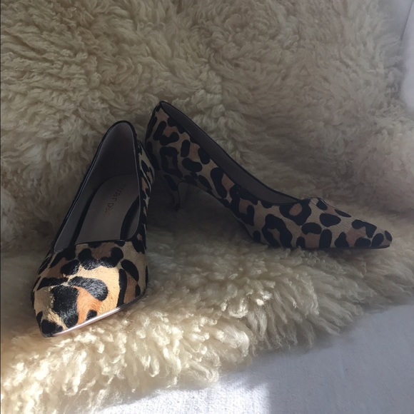 Pony hair leopard medium heels - Picture 4 of 4