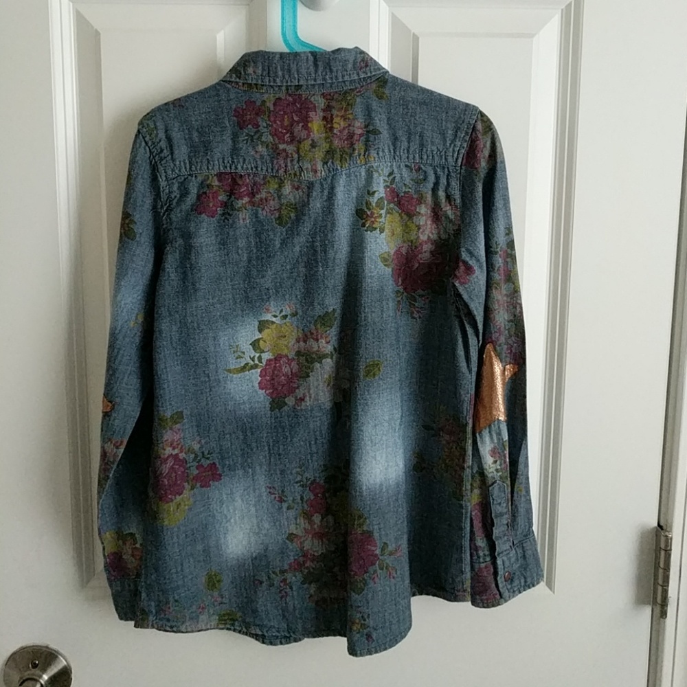 Denim button down shirt - Picture 2 of 3