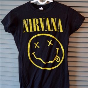 Black nirvana shirt