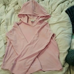 Light pink Columbia fleece sweater