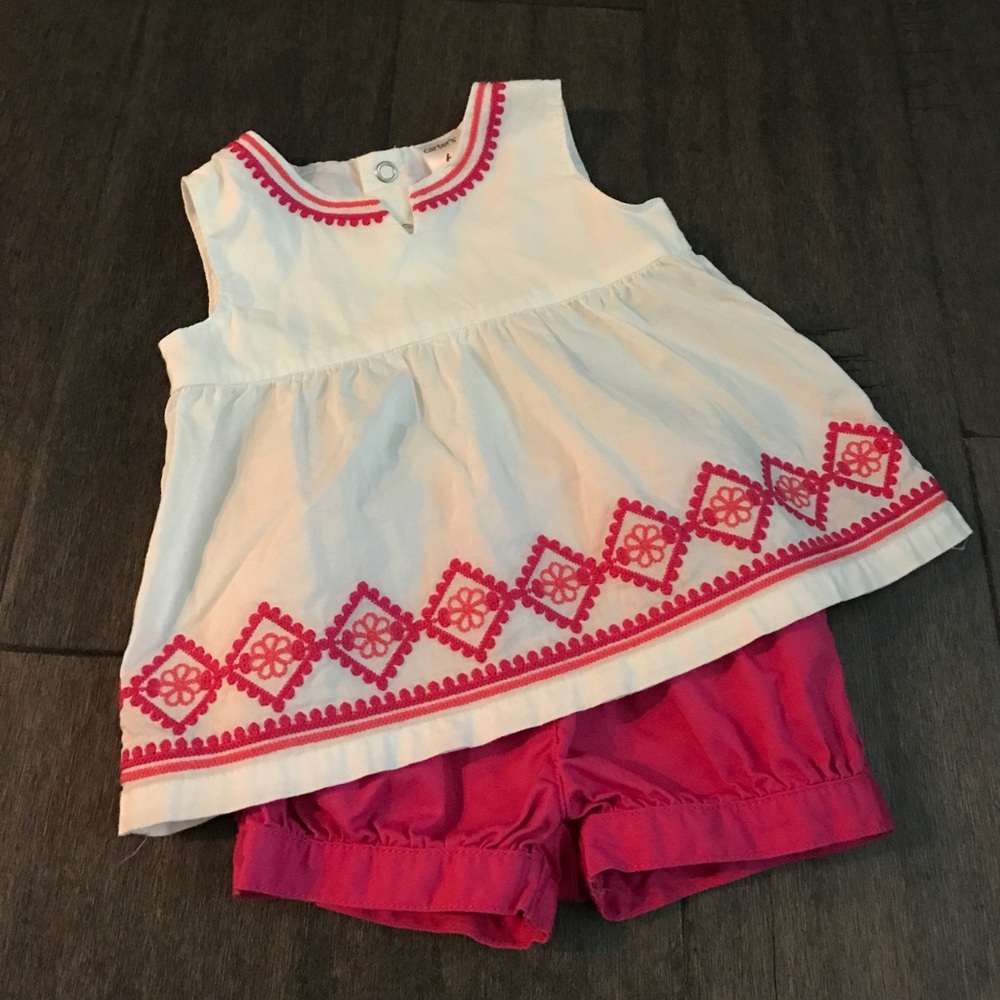 BABY tank top and shorts- two piece set