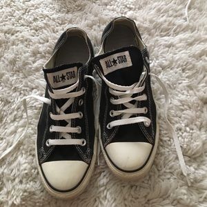 Black Converse All Stars (unisex)