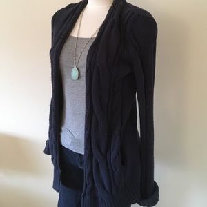 Navy Cardigan
