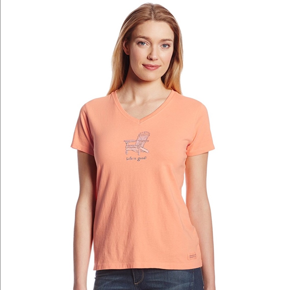 Life Is good Women's Crusher Fresh Adirondack