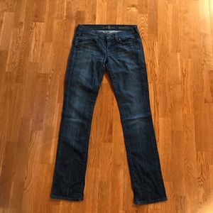Women's Straight Leg 7 for all Mankind Jeans