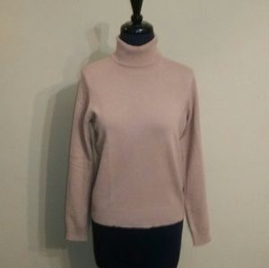 Folio for Saks Fifth Avenue Beige Turtleneck