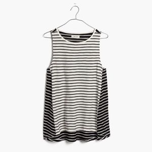 Madewell Striped Tank Tee