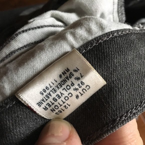 NWOT JBRAND kingdom grey skinny jeans - Picture 3 of 5