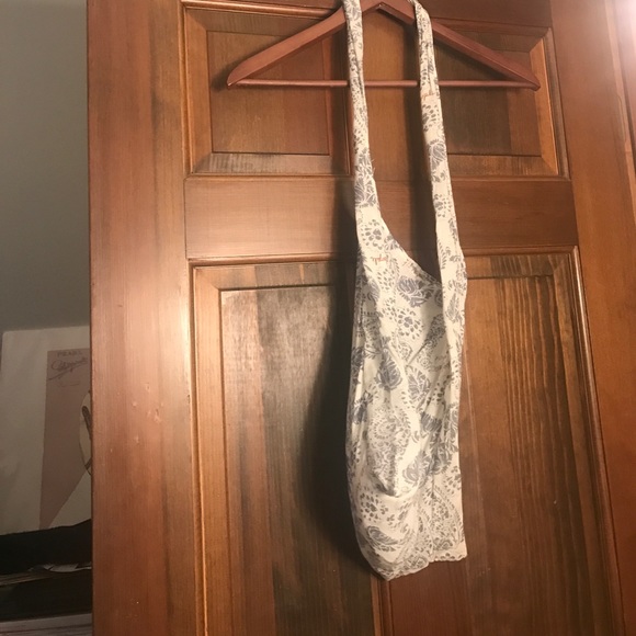 Free People cotton l/s top w/ cutout tie detail - Picture 5 of 5