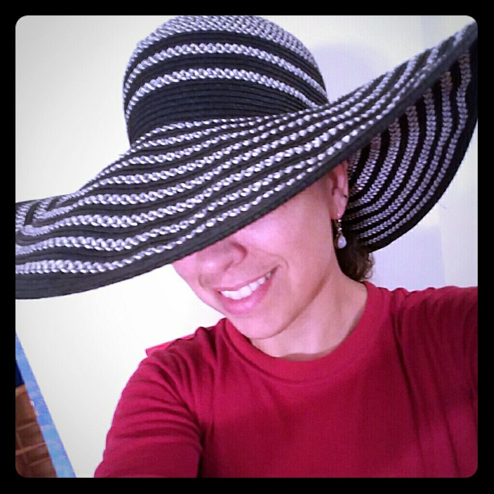 Beautiful full brim sun hat