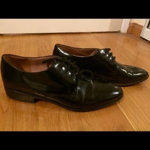 MADEWELL shiny patent dress shoes