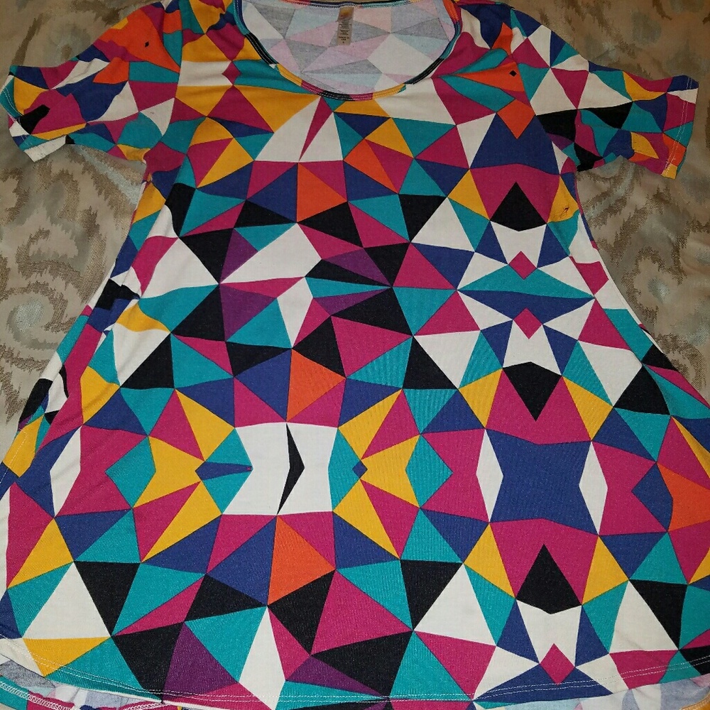 Multi Colored Perfect T. Size Small
