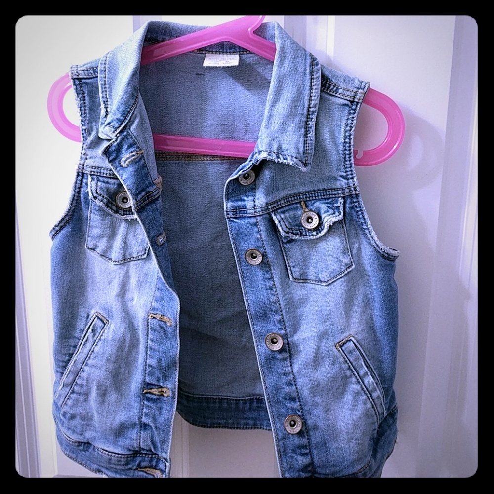 Denim vest