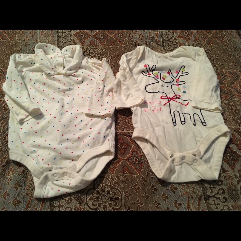 3-6 month Gap Reindeer onesie