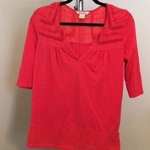 Lucky Brand 3/4 Length Top
