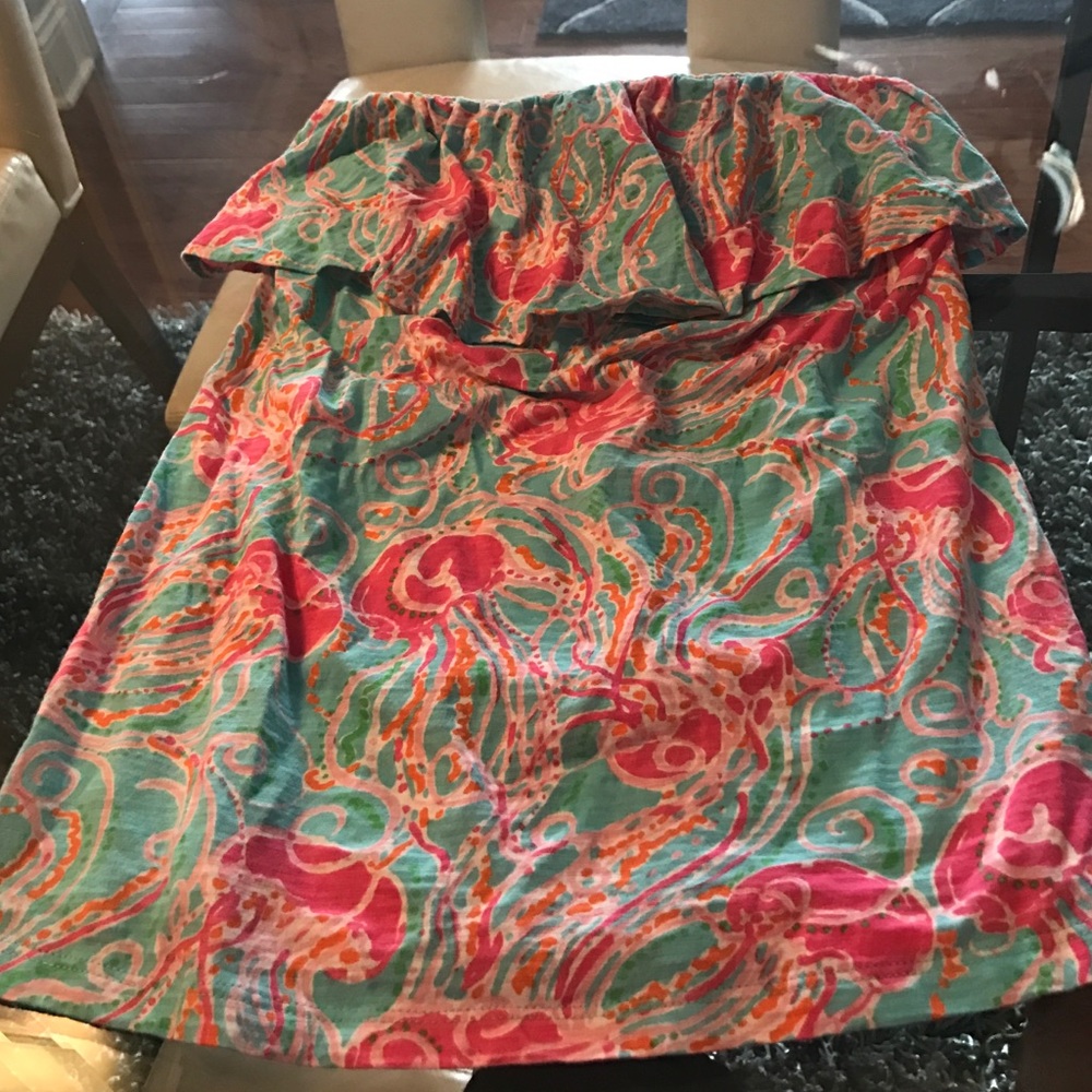 Peplum Strapless by Lilly Pulitzer