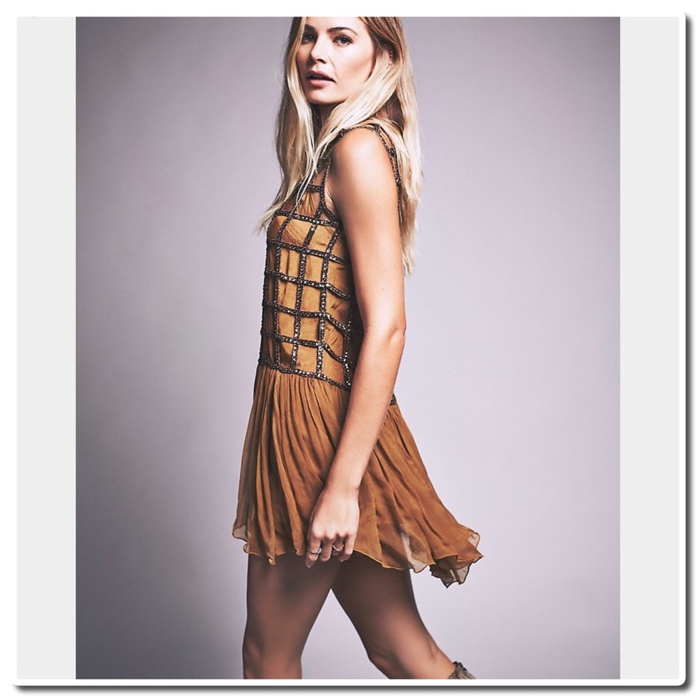 FREE PEOPLE Sequin Shell Dress - Picture 3 of 6